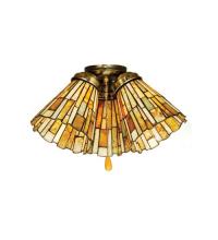 Meyda Tiffany 65093 - 5"W Delta Jadestone Fan Light Shade