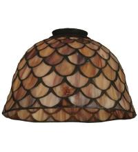 Meyda Tiffany 65168 - 8" Wide Tiffany Fishscale Shade