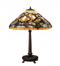 Meyda Tiffany 65301 - 31" High Jeweled Grape Table Lamp