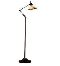 Meyda Tiffany 65947 - 68"H Prairie Mission Adjustable Floor Lamp