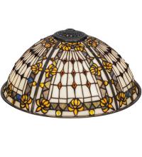 Meyda Tiffany 66377 - 16"W Fleur-de-lis Shade