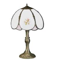 Meyda Tiffany 68597 - 22"H Roses Hand Painted Table Lamp