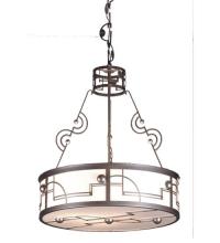 Meyda Tiffany 70647 - 25" Wide Revival Deco Cilindro Inverted Pendant