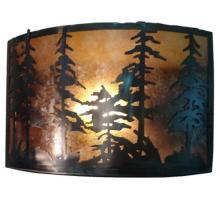 Meyda Tiffany 73870 - 18"W Tall Pines Wall Sconce