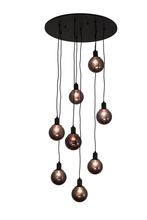 2nd Avenue Designs Green 171526 - 28"W Bola 8 LT Cascading Pendant