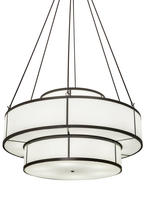 2nd Avenue Designs Green 189088 - 66"W Jayne 3 Tier Pendant