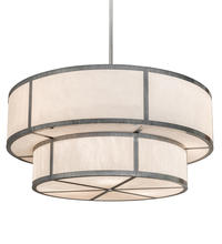 2nd Avenue Designs Green 193772 - 48" Wide Jayne 2 Tier Pendant