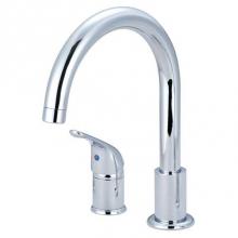 Just Mfg J-990-LS - Faucet, Single Handle Mixing faucet, PVD chrome finish, 1.5 GPM, no spray/ hose