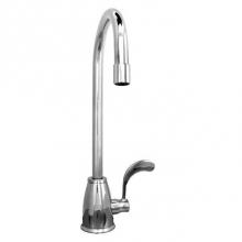 Just Mfg JSFVR-5 - Faucet, 100% Stainless Steel ADA Deck Mount Faucet, Vandal Resistant