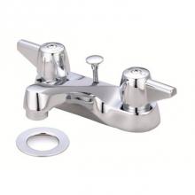 Just Mfg JV-1137-DA - Faucet, Two Handle, Polished PVD chrome finish, 2.2 GPM flow rates