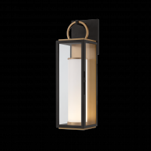 Troy Orange B6723-PBR/TBK - Gareth Wall Sconce