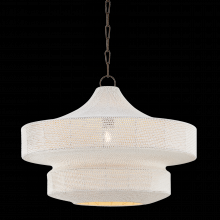 Troy Orange F3130-BRZ - Thurso Pendant