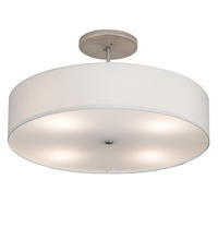 2nd Avenue Designs 177632 - 36" Wide Cilindro Textrene Semi-Flushmount