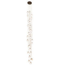 2nd Avenue Designs Blue 210479 - 28" Wide Bola 30 Light Cascading Pendant