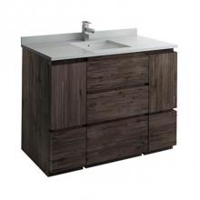 Fresca Bath FCB31-122412ACA-FC - Fresca Formosa 48'' Floor Standing Modern Bathroom Cabinet in Acacia