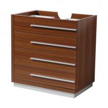 Fresca Bath FCB8030TK - Fresca Livello 30'' Teak Modern Bathroom Cabinet