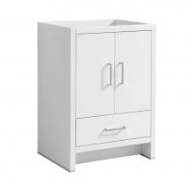 Fresca Bath FCB9424WH - Fresca Imperia 24'' Glossy White Free Standing Modern Bathroom Cabinet