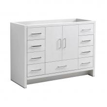 Fresca Bath FCB9448WH - Fresca Imperia 48'' Glossy White Free Standing Modern Bathroom Cabinet