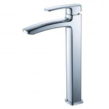 Fresca Bath FFT9162CH - Fresca FFT9162CH Fiora Single Hole Vessel Mount Bathroom Vanity Faucet in Chrome