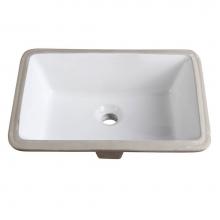 Fresca Bath FVS8119WH - Fresca Allier White Undermount Sinks