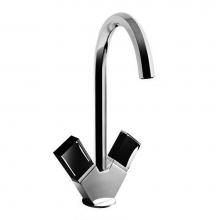 Fantini 29P5N456SU - Venezia Single-Hole Washbasin Mixer, Hexagonal Spout