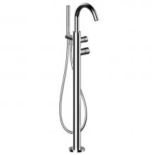 Fantini 6502S080BU - Floor-Mount Single-Control Tub Filler