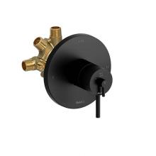 Riobel Pro CO93BK - 2-way Type T/P (thermostatic/pressure balance) coaxial complete valve