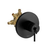 Riobel Pro CO95BK-EX - 3-way Type T/P (thermostatic/pressure balance) coaxial complete valve EXPANSION PEX