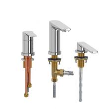 Riobel Pro DJ16C - 3-piece Type P (pressure balance) deck-mount tub filler with hand shower