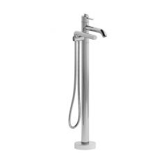 Riobel Pro TCO39C - 2-way Type T (thermostatic) coaxial floor-mount tub filler with hand shower