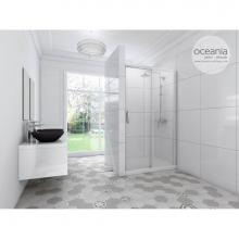 Oceania EKO60 - Eko 60, Sliding  Shower Doors, Chrome