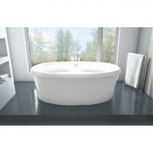 Oceania LE42FSSA01 - Legende Freestanding 71 x 41,5, SuperAeroMassage Bathtub, Glossy White