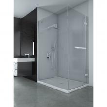 Oceania PR23642 - California Pivoted 36 x 42,  Shower Doors, Chrome