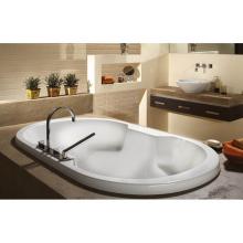 Oceania SO6601 - Sophia Deck Mount 66 x 36, Soaking Bathtub, Glossy White