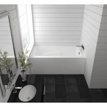 Oceania SU6031LSF01 - Suite Alcove 60 x 31, Soaking Bathtub, Glossy White