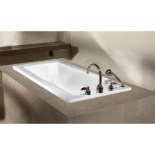 Oceania UN32SA01 - Unity Deck Mount 60 x 32, SuperAeroMass Bathtub, Glossy White