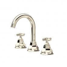 Rohl Canada PN08D3XMPN - Palladian® Widespread Lavatory Faucet With C-Spout