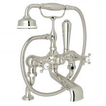 Rohl Canada U.3001X/1-PN - Georgian Era™ Exposed Deck-mount Tub Filler