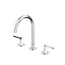 Rohl Canada MD08D3LMAPC - Modelle™ Widespread Lavatory Faucet With C-Spout