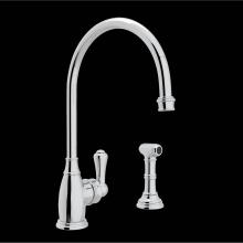 Rohl Canada U.4702APC-2 - Georgian Era™ Kitchen Faucet With Side Spray