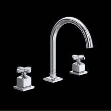 Rohl Canada AP08D3XMAPC - Apothecary™ Widespread Lavatory Faucet with C-Spout