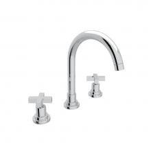 Rohl Canada A2208XMAPC-2 - Lombardia® Widespread Lavatory Faucet With C-Spout