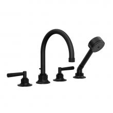 Rohl Canada MB06D4LMMB - Graceline® 4-Hole Deck Mount Tub Filler