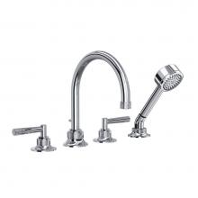 Rohl Canada MB06D4LMAPC - Graceline® 4-Hole Deck Mount Tub Filler