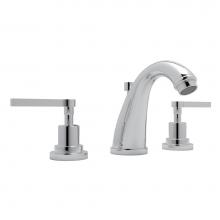 Rohl Canada A1208LMAPC-2 - Lombardia® Widespread Lavatory Faucet With C-Spout