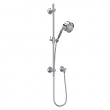 Rohl Canada MB2046APC - Handshower Set With 24'' Slide Bar and 5-Function Handshower