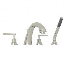 Rohl Canada A1264LMAPC - Lombardia® 4-Hole Deck Mount Tub Filler