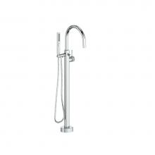 Vogt BF.DA.2100.CC - Vogt Drava Floor Mount Tub Filler CC