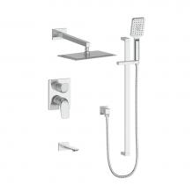 Vogt SET.AU.310.310.CC - Vogt Antau 3-Way PB Shower Kit CC