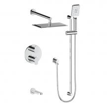 Vogt SET.LN.320.310.CC - Vogt Lusten 3-Way TH Shower Kit CC